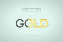 Instant Minimal Metal Effect for AI