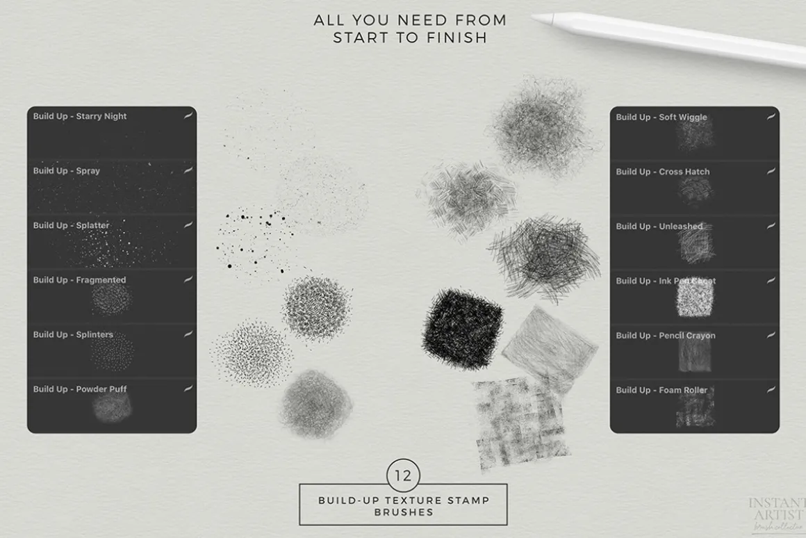 Instant Artist Procreate Brushes