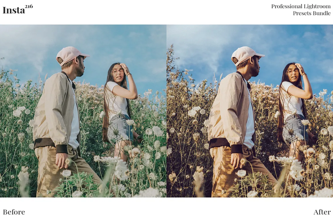 216 Insta Presets Lightroom Bundle