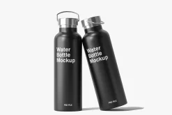 Insulated Water Bottle Mockup Vol.2