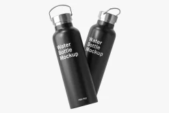 Insulated Water Bottle Mockup Vol.2