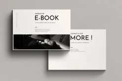 Interactive eBook Template Landscape