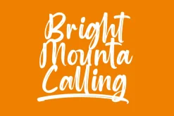 Interest Explore Modern Brush Font