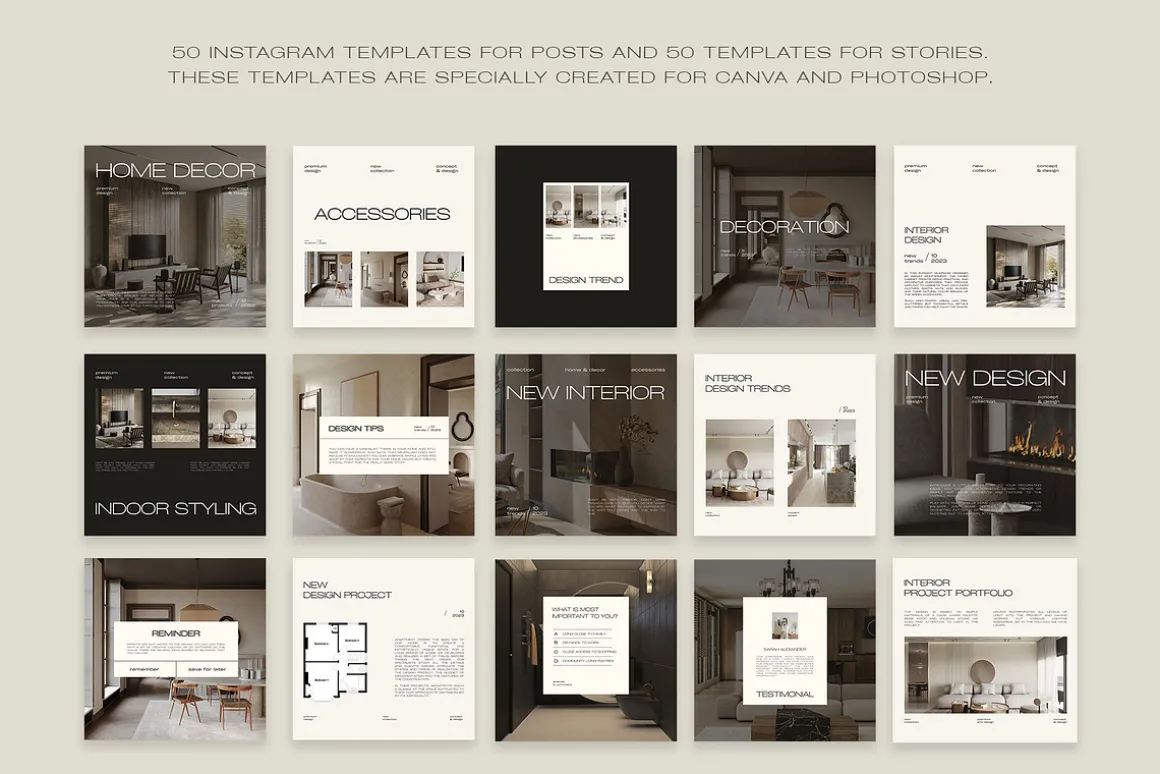 Interior Design Instagram Template I