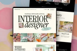 Interior Design Website Template