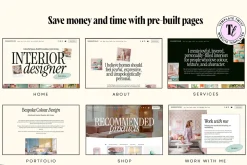 Interior Design Website Template