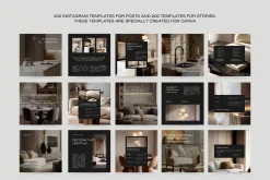 400 Interior Design Instagram Kit I