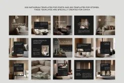 400 Interior Design Instagram Kit I