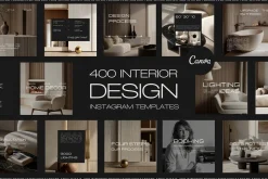 400 Interior Design Instagram Kit I