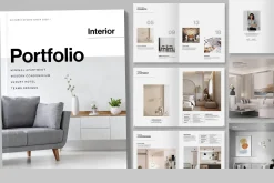 Interior Design Portfolio Template