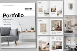 Interior Design Portfolio Template