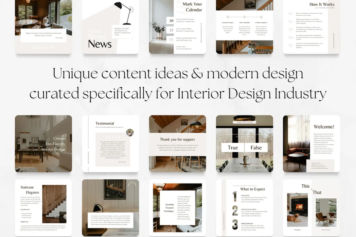 100 Interior Design Posts