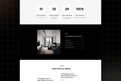 Interior Design Squarespace 7.1