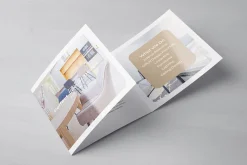 Interior Design Square Trifold
