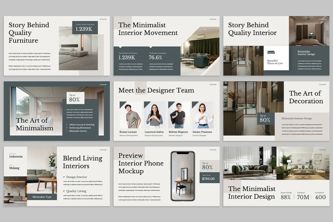 Interior Google Slides