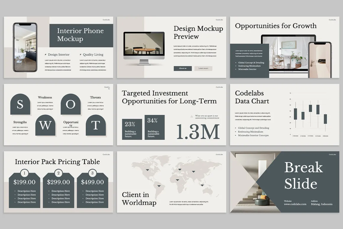 Interior Google Slides