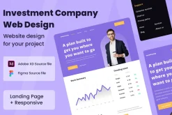Investment Company Web Design