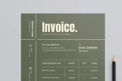 Invoice Design Template