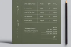 Invoice Design Template