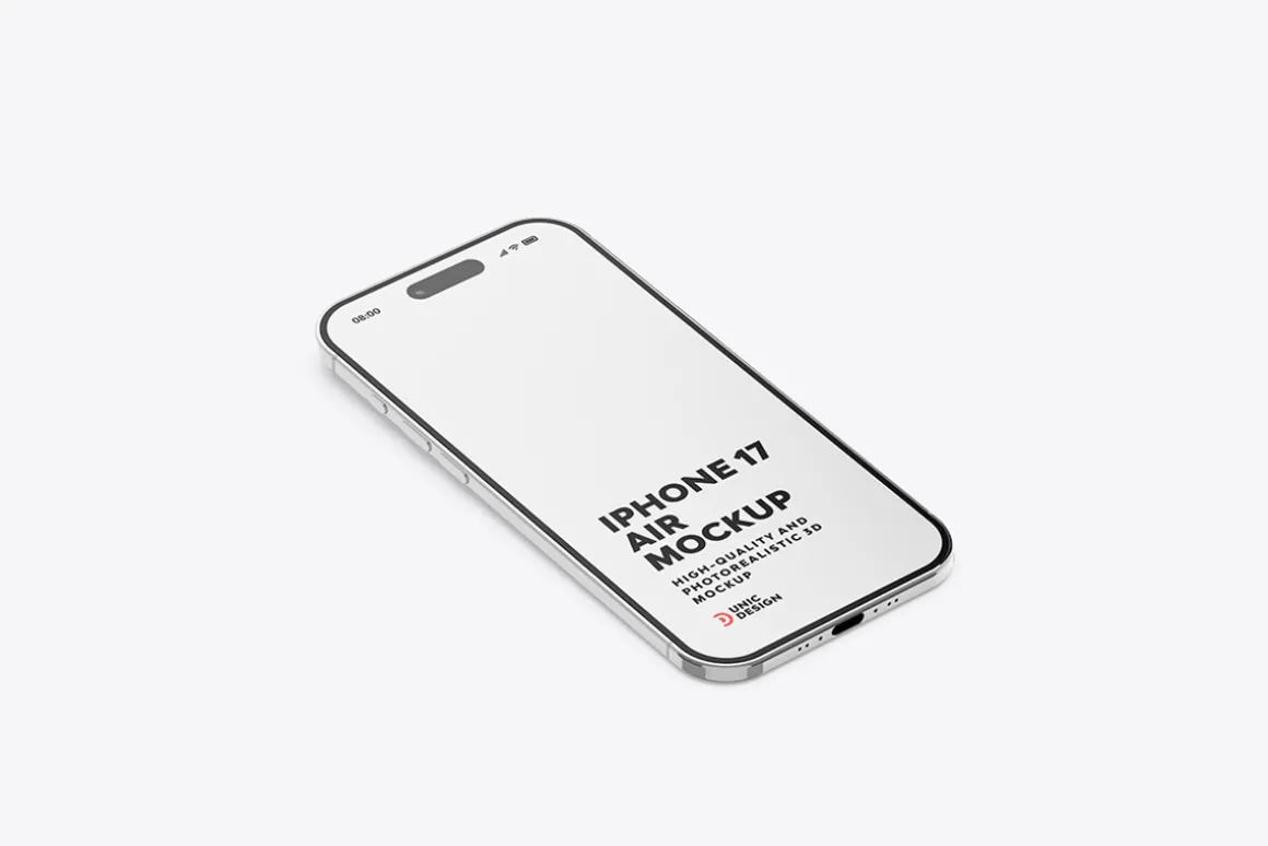 iPhone 17 Air Mockup