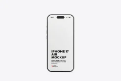 iPhone 17 Air Mockup