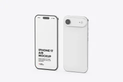 iPhone 17 Air Mockup