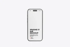iPhone 17 Air Mockup