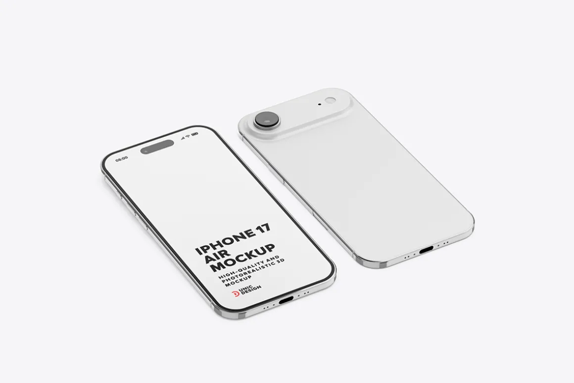iPhone 17 Air Mockup