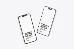 iPhone 13 and iPhone 14 Mockup