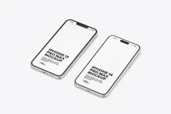 iPhone 13 and iPhone 14 Mockup