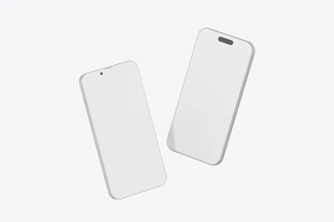 iPhone 13 and iPhone 14 Mockup