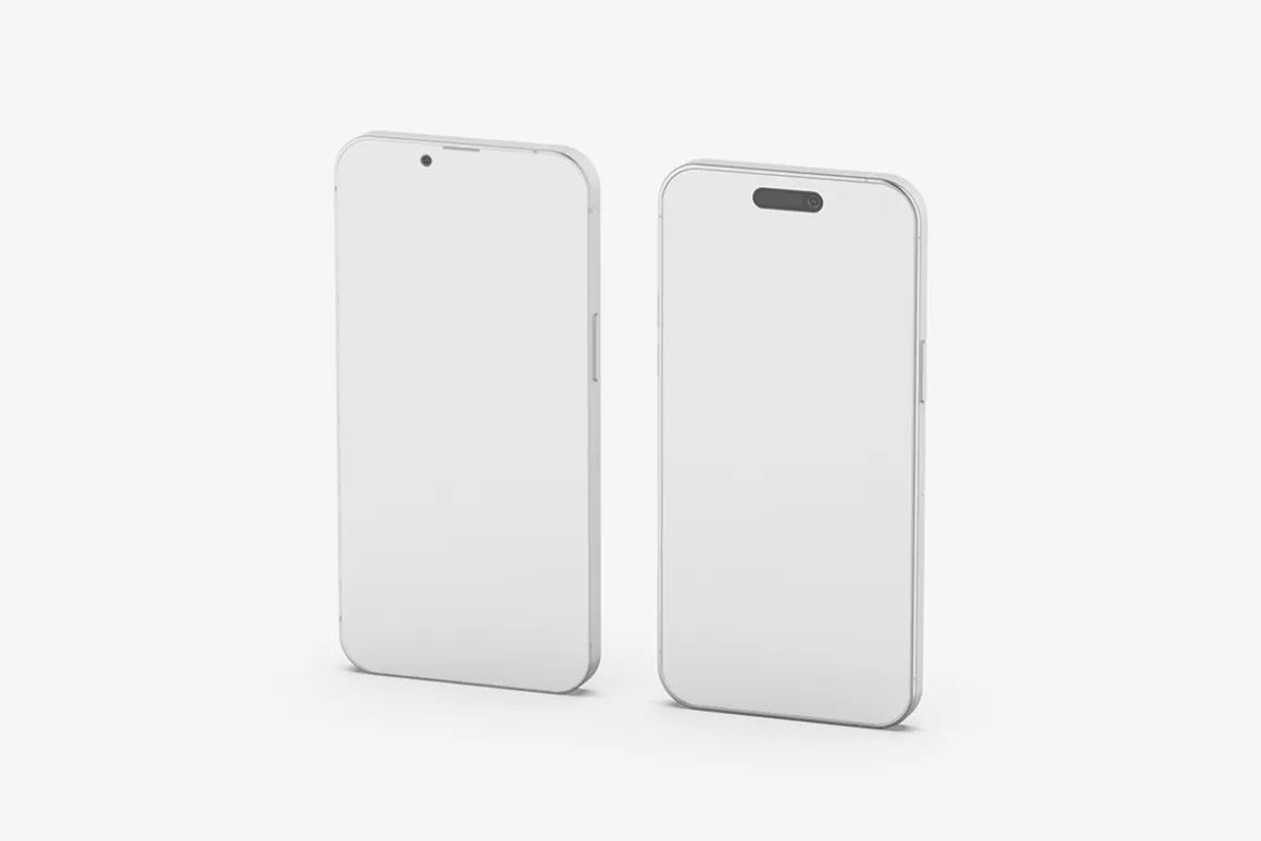 iPhone 13 and iPhone 14 Mockup