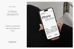 iPhone MacBook Poster Tube Mockups