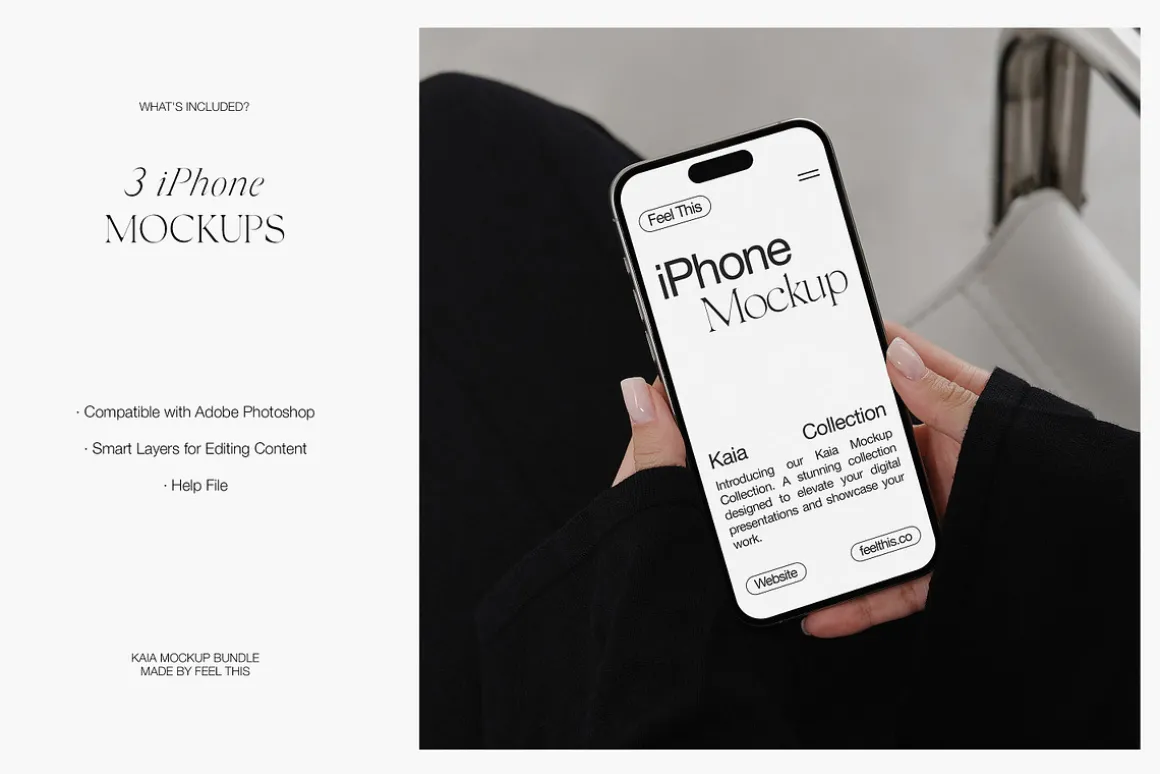 iPhone MacBook Poster Tube Mockups
