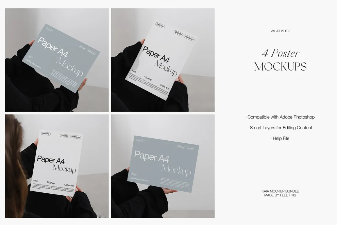 iPhone MacBook Poster Tube Mockups