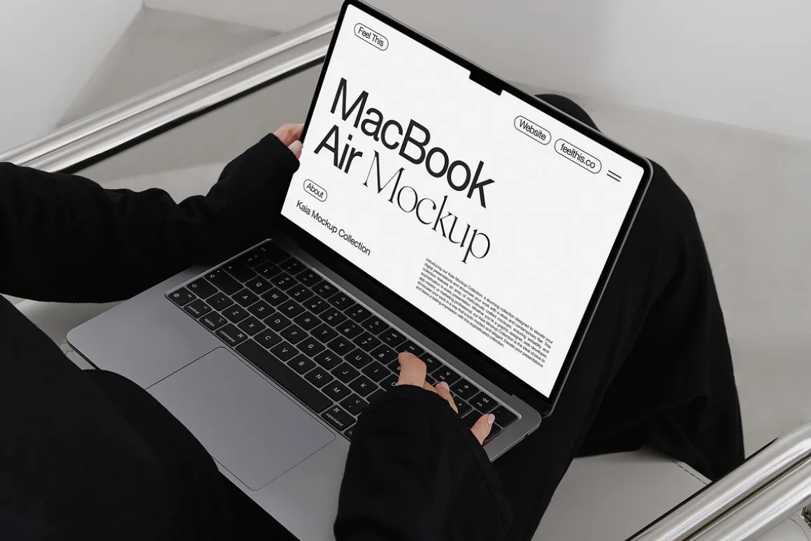 iPhone MacBook Poster Tube Mockups