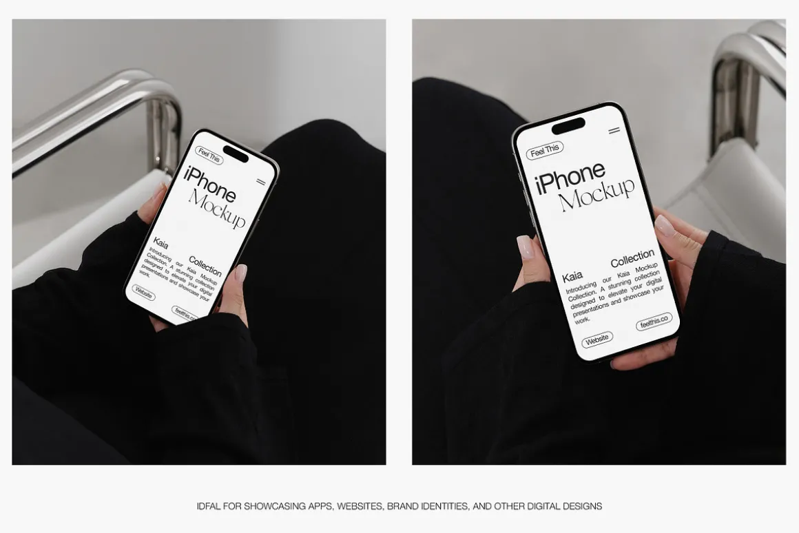 iPhone MacBook Poster Tube Mockups
