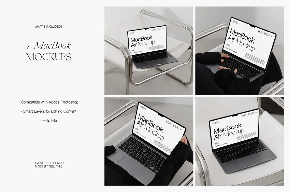 iPhone MacBook Poster Tube Mockups