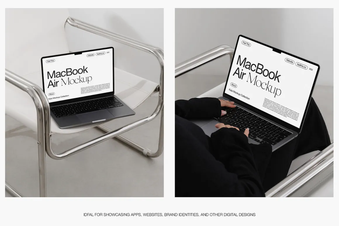 iPhone MacBook Poster Tube Mockups