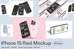 iPhone 15 Mockup