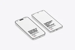 iPhone 17 & Samsung S26 Phone Mockup