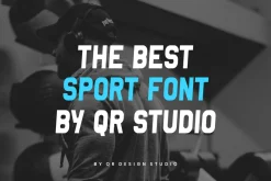 Iroganze - Thick & Sport Font