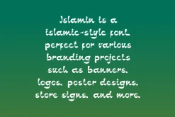 Islamin - Ramadan Font