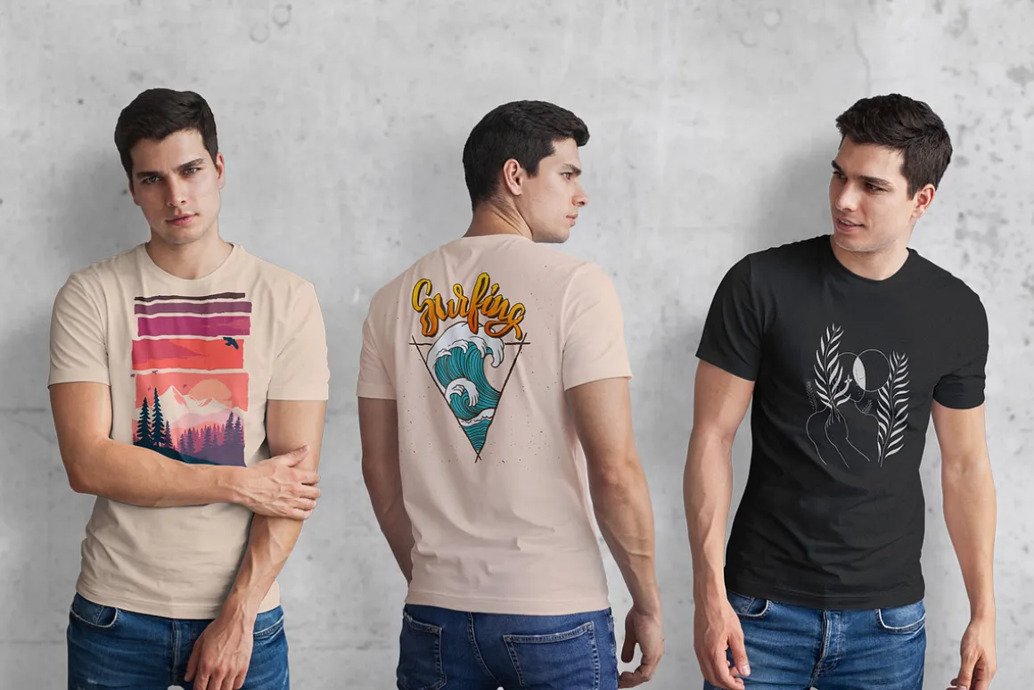 Isolated T-Shirt Mock-Up