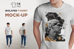 Isolated T-Shirt Mock-Up