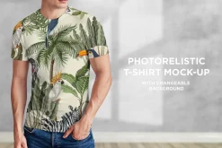 Isolated T-Shirt Mock-Up