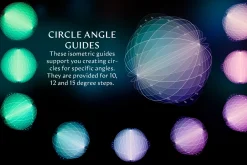 160 Isometric Guides (PNG, Brushes)