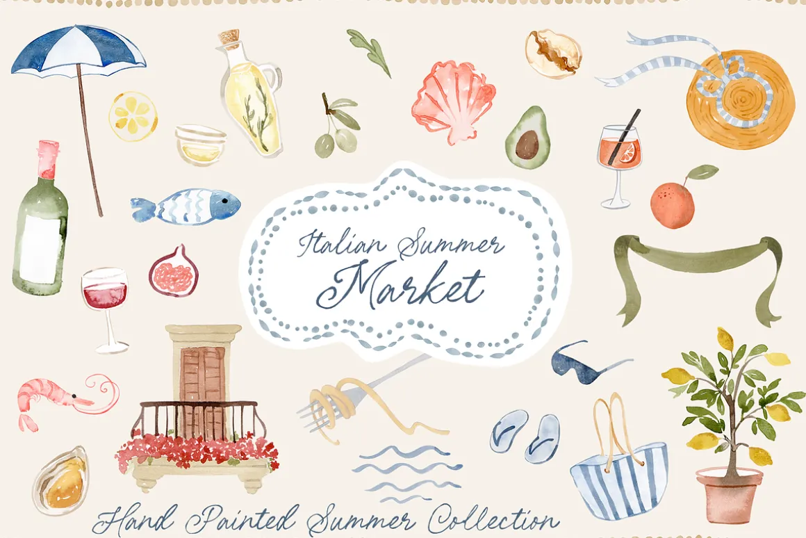 Italian Summer Market Collection
