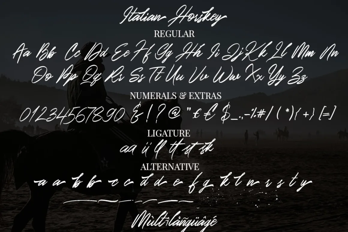 Italian Horskey Signature