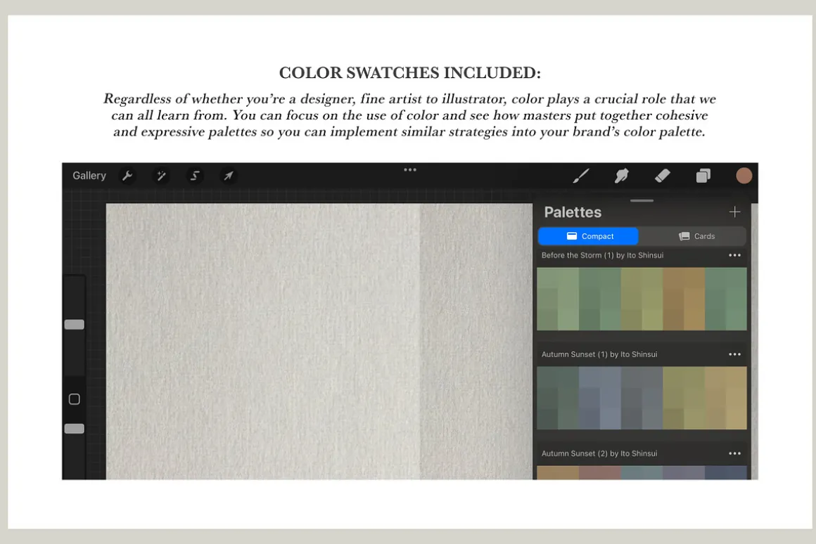 Ito Shinsui Procreate Kit